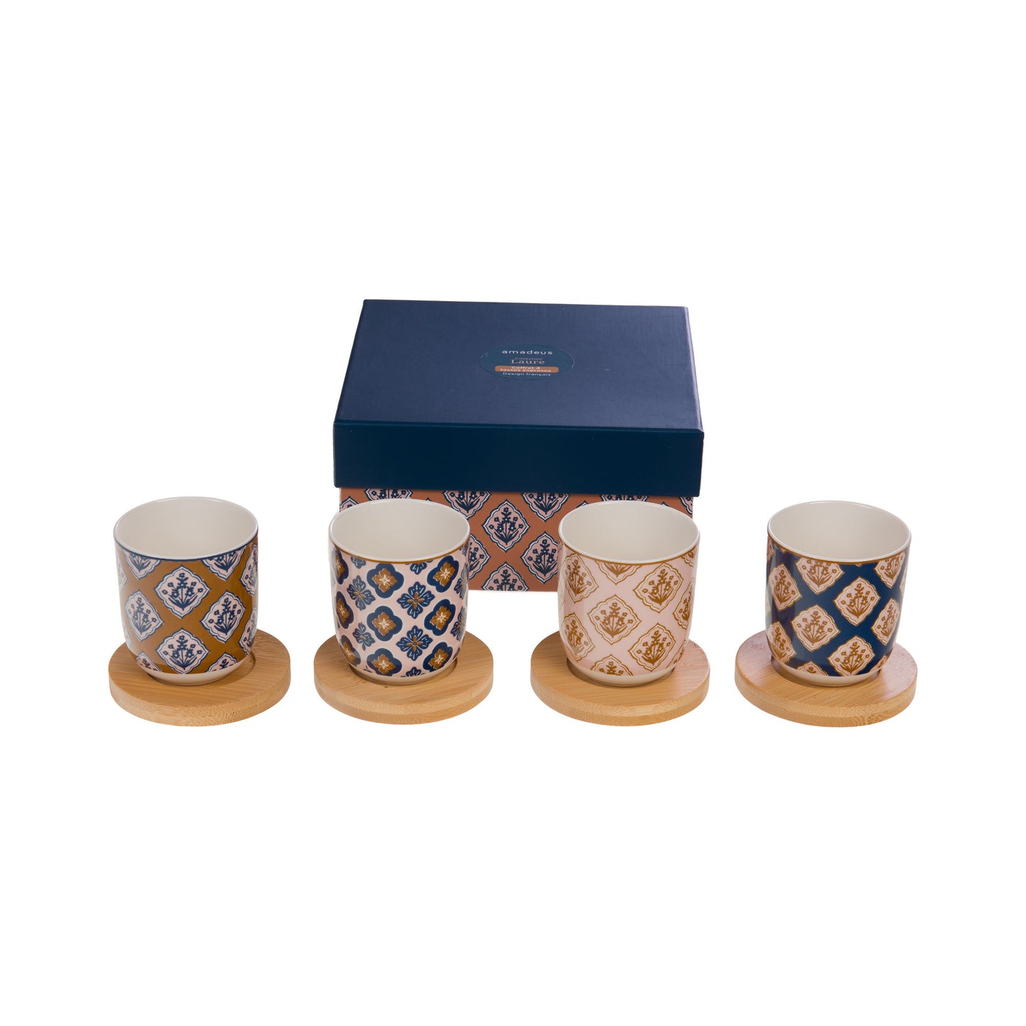 Set 4 Tazas Expresso Laure