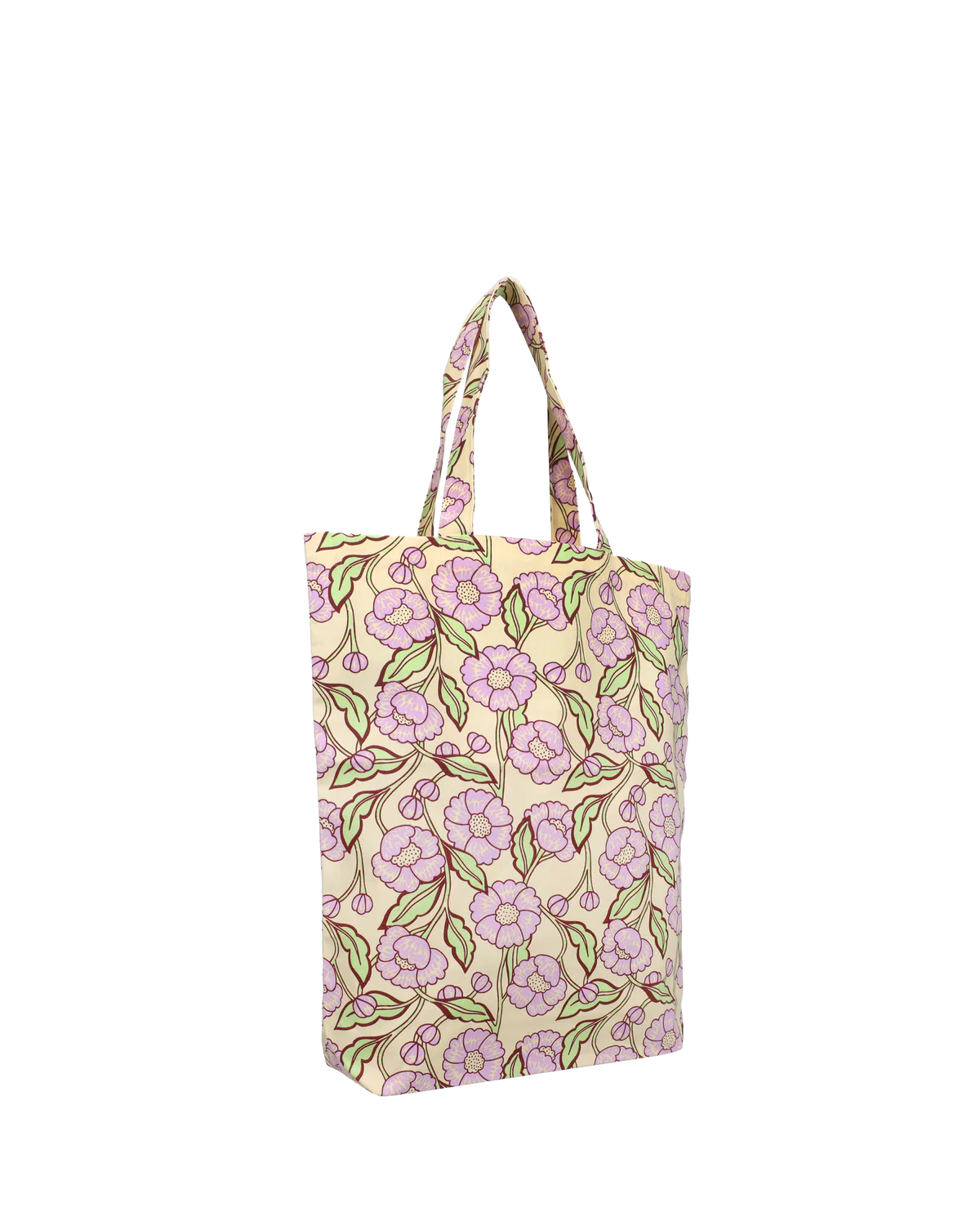 Tote Bag de Algodón Lily Odette Flores | Bolsa Reutilizable Original para Regalo