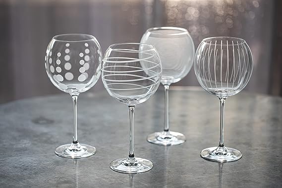 Set 4 copas diseño balloon Mikasa