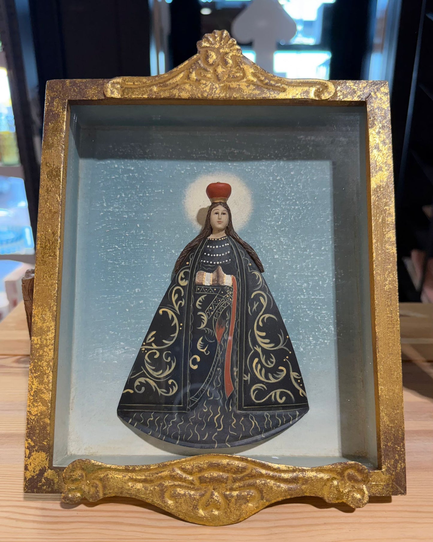 Nuestra Señora de Loreto en Hornacina 20,6 x 4 x 28,1 cm