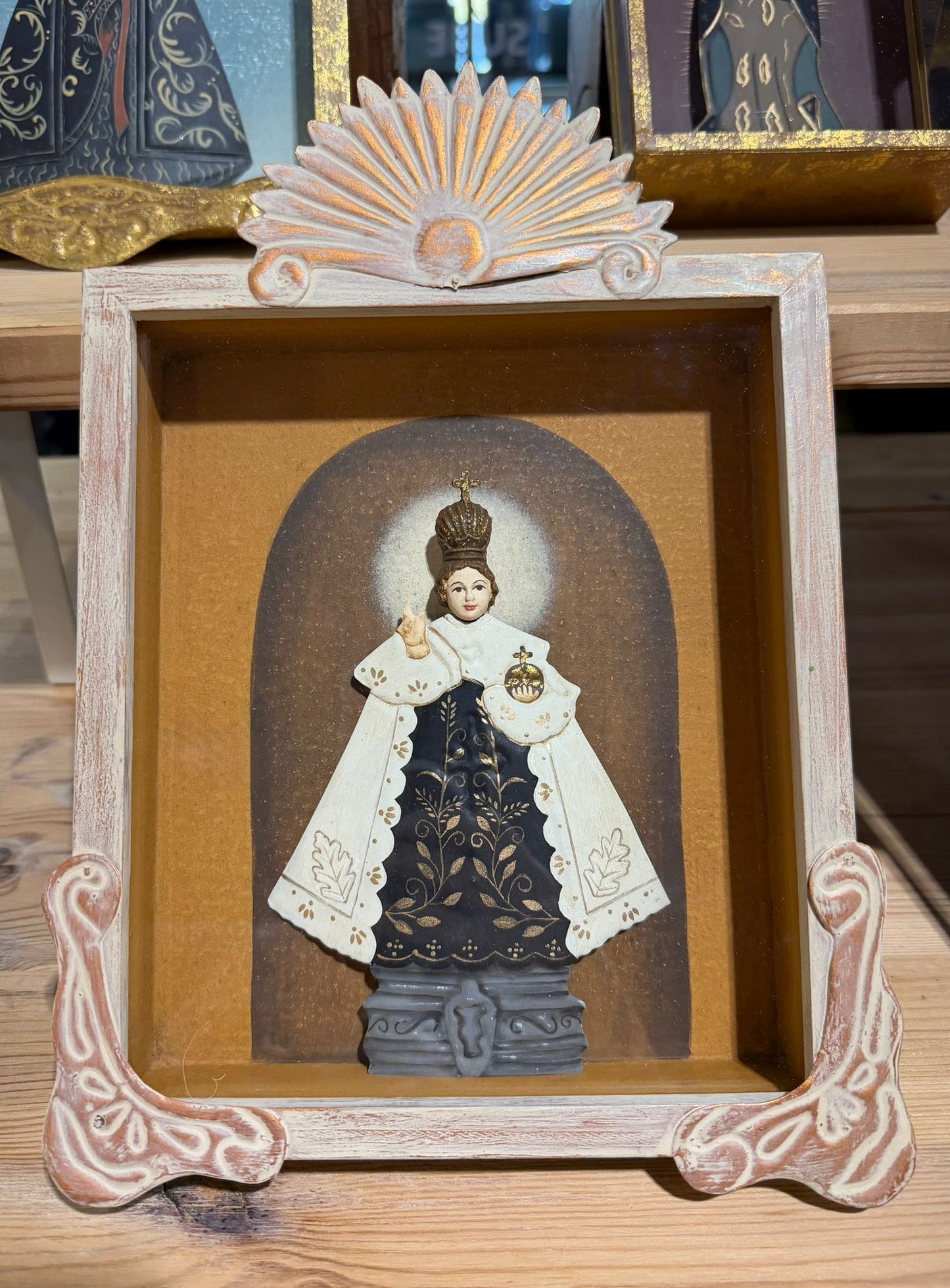 Niño de Praga en Hornacina 20,6x4,4x29,4 cm