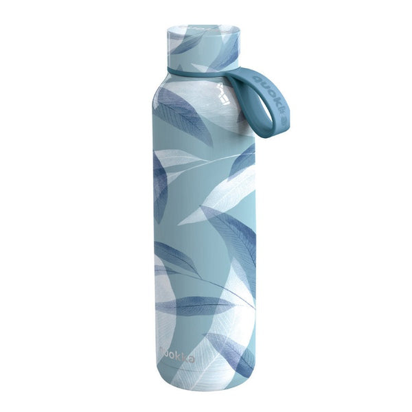 Quokka Botella Inoxidable 630ml con colgador blue wind