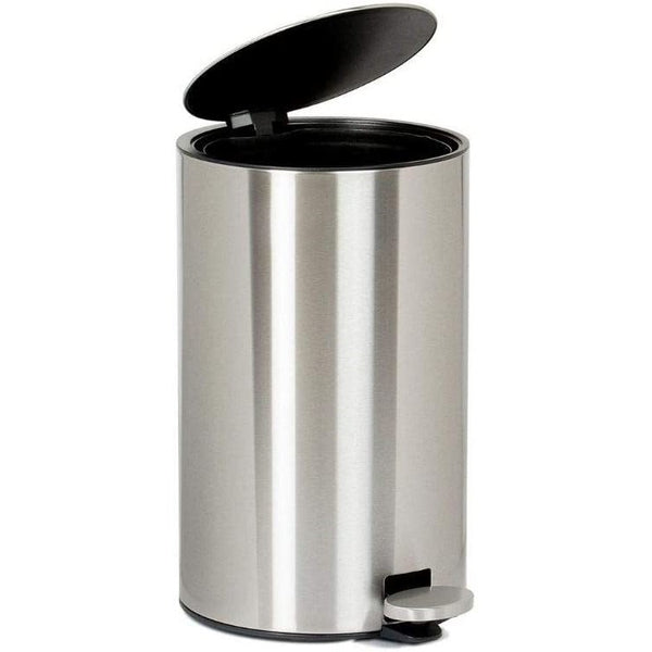 Cubo basura metalico 12L con pedal