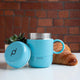 Vaso térmico con asa 0,28ml Grunwerg azul abierto