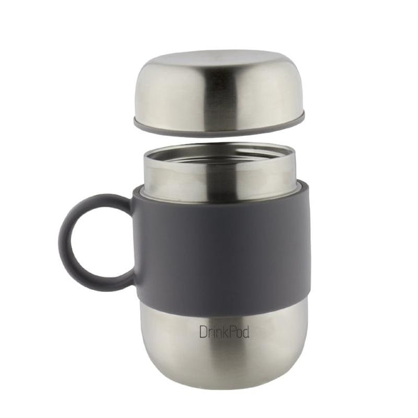 Vaso térmico con asa 0,28ml Grunwerg tapa de rosca