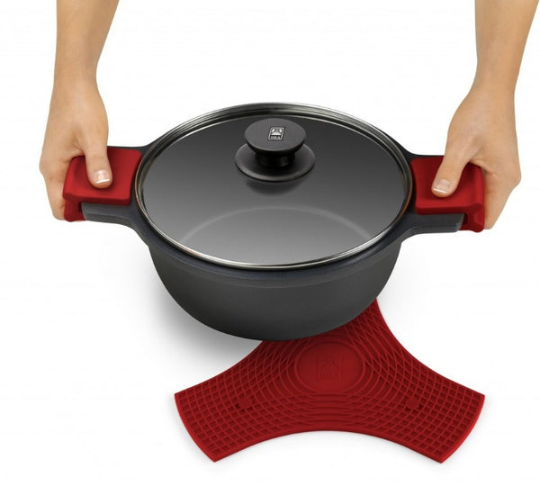 Salvamantel imantado rojo