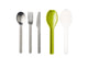 Set de cubiertos para llevar 3 piezas lime