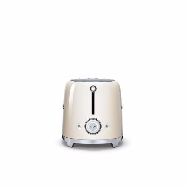 SMEG tostadora crema 2 rebanadas