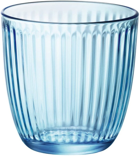 Vaso cristal line azul