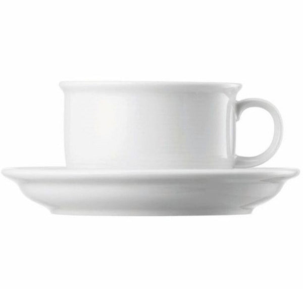 Taza té con plato Thomas Trend Weiss