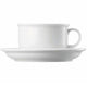 Taza té con plato Thomas Trend Weiss