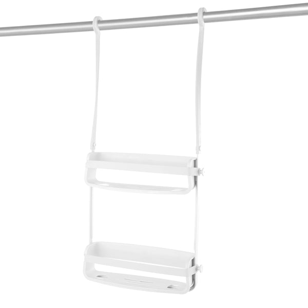 Flex estantería baño blanca barra
