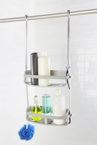 Flex estantería baño gris