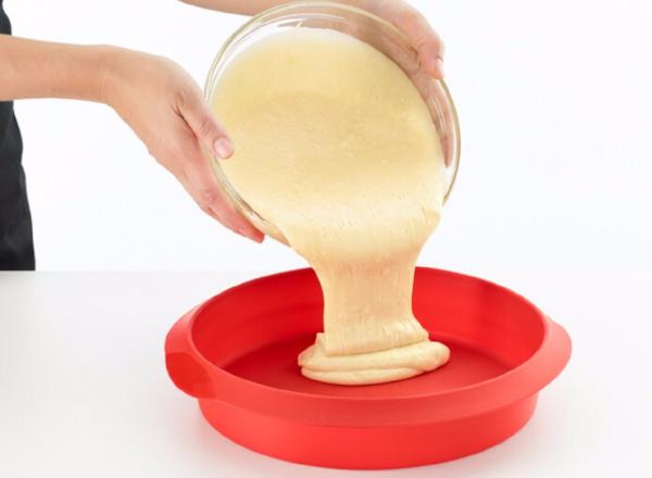 Molde redondo facil de desmoldar