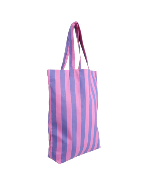 Tote Bag de Algodón Rayas  | Bolsa Reutilizable Original para Regalo