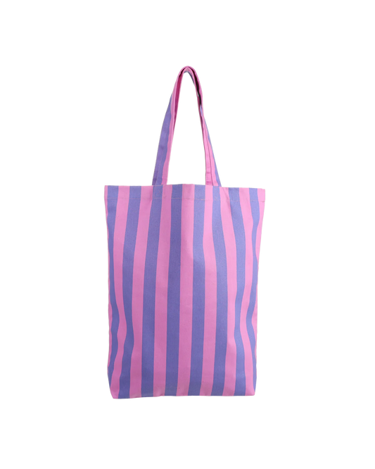 Tote Bag de Algodón Rayas  | Bolsa Reutilizable Original para Regalo