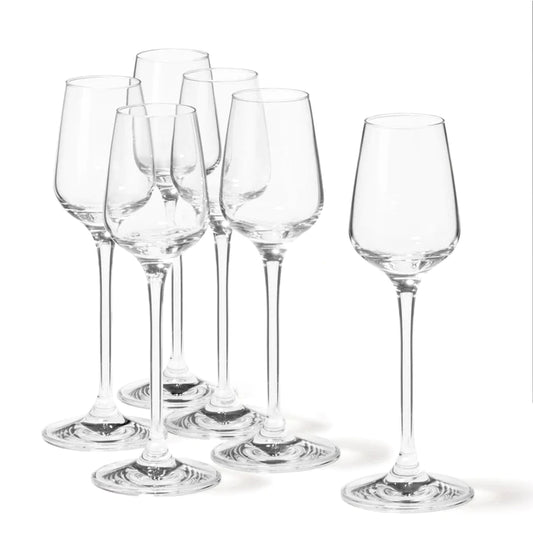 Set de 6 copas Digestivo Tivoli, de Leonardo.