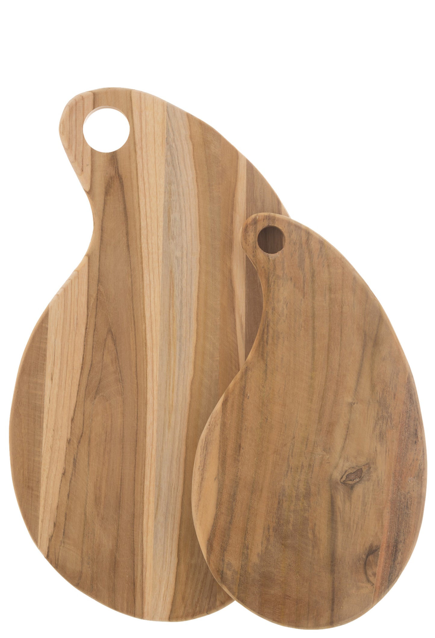 Tabla de corte Terong  de Teca natural.