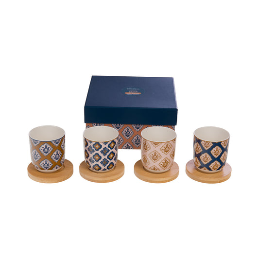 Set 4 Tazas Expresso Laure
