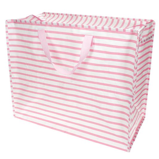 Jumbo Bolsa Almacenaje Pink Stripes