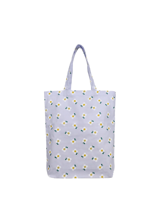 Tote Bag de Algodón Margaritas | Bolsa Reutilizable Original para Regalo