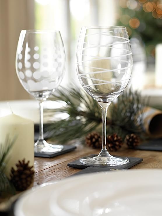 Set 4 copas vino tinto Mikasa