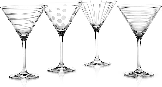 Set 4 copas martini, de Mikasa