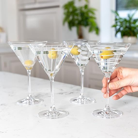 Set 4 copas martini, de Mikasa