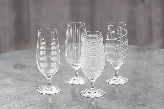 Set de 4 copas de Cerveza, de Mikasa