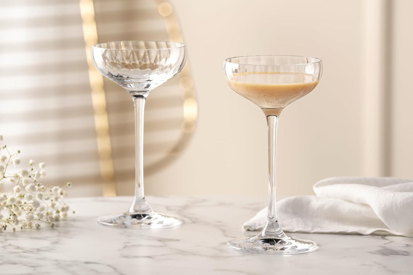 Set de 6 copas de licor Poesía, de Leonardo.