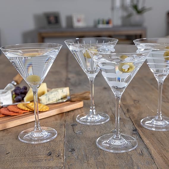 Set 4 copas martini, de Mikasa