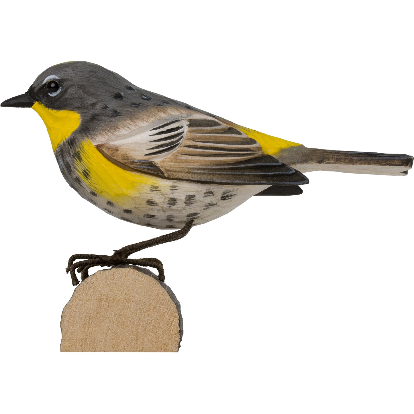 DecoBird Curruca Coliamarilla