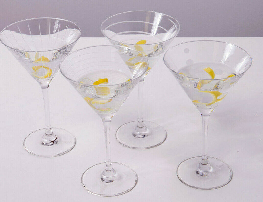 Set 4 copas martini, de Mikasa