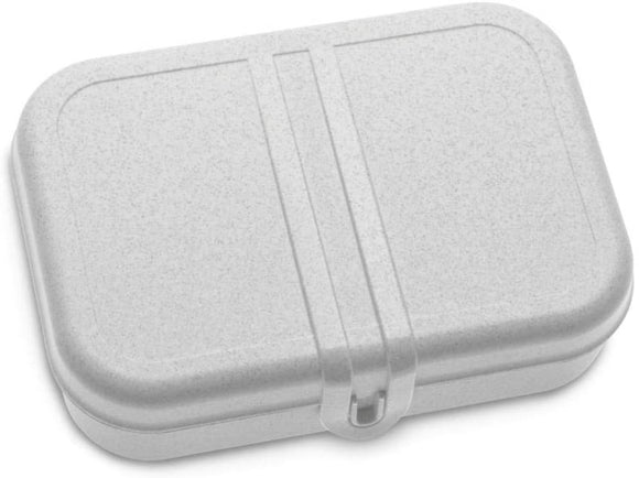 Lunch box con aseparador gris
