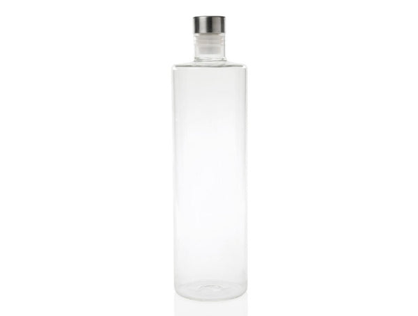 Botella de vidrio para agua redonda 1.5l