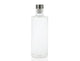 Botella de vidrio para agua redonda1l