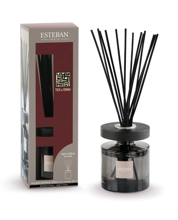 Esteban Bouquet Ellipse con perfume Teck & Tonka