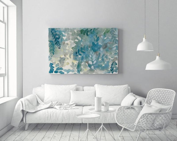 Cuadro hojas Niagara ambiente