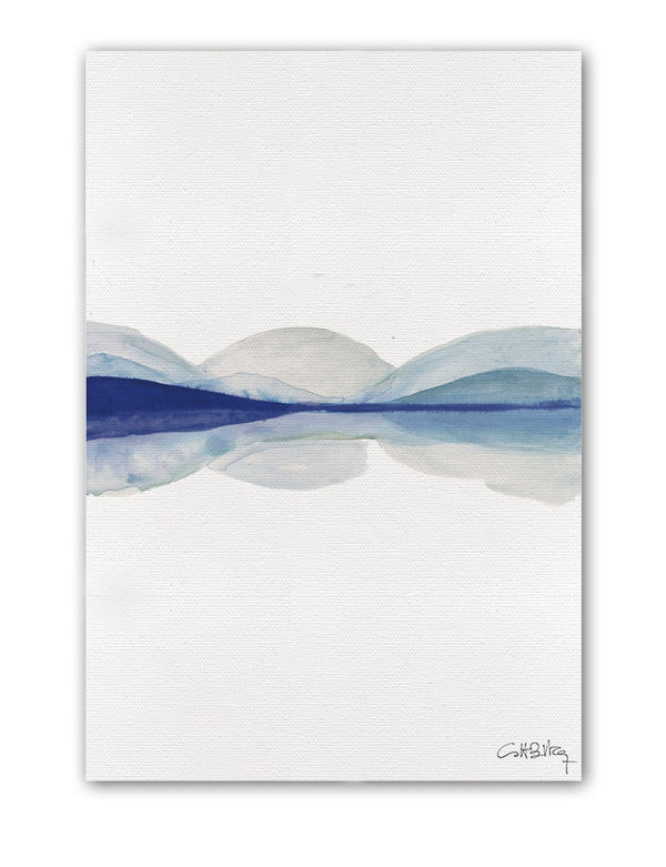 Cuadro lago azul I