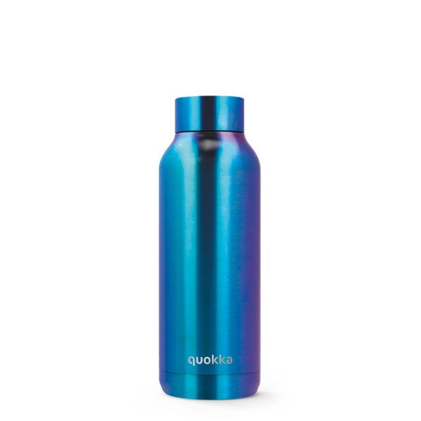 Quokka Solid Ocean - Botella de agua reutilizable térmica Capacidad 510 ml