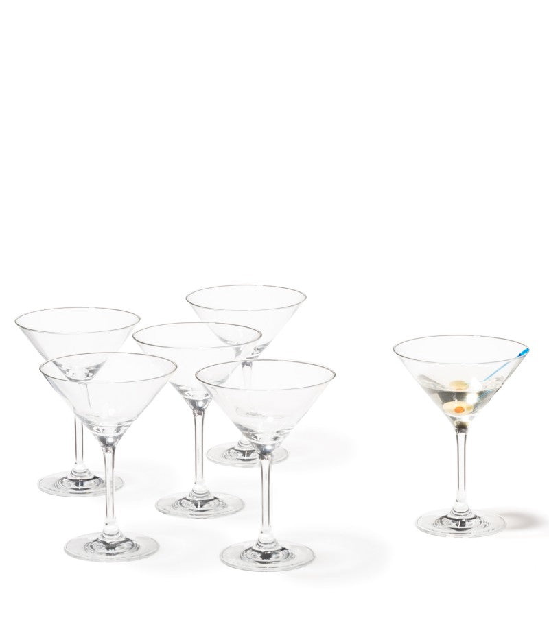 Juego de 6 copas de coctel ciao+