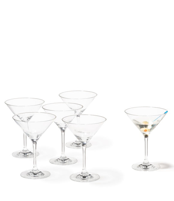 Juego de 6 copas de coctel ciao+
