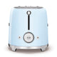 SMEG tostadora 2 rebanadas azul celeste trasera
