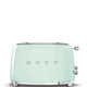 SMEG tostadora 2 rebanadas verde agua