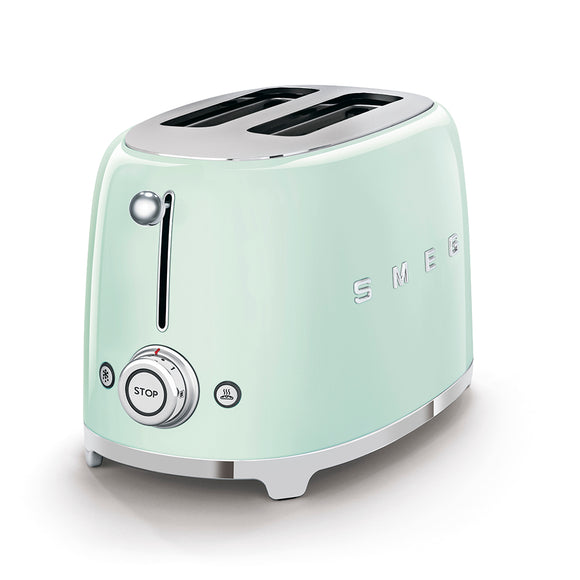 SMEG tostadora 2 rebanadas verde