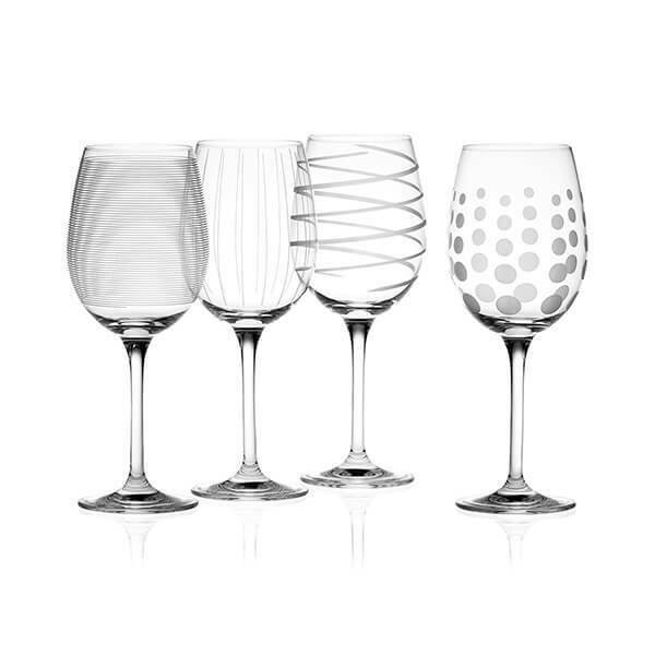 Set 4 copas vino tinto Mikasa
