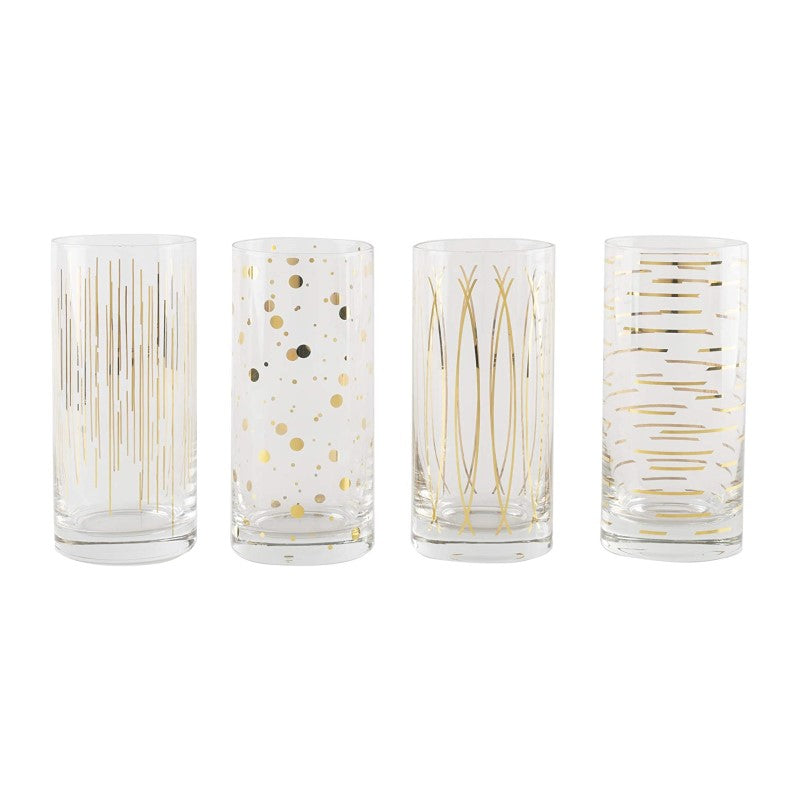 Set 4 vasos tubo cheers