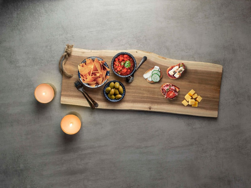 Acacia bandeja de servicios S