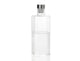 Botella de vidrio para agua cuadrada 1l