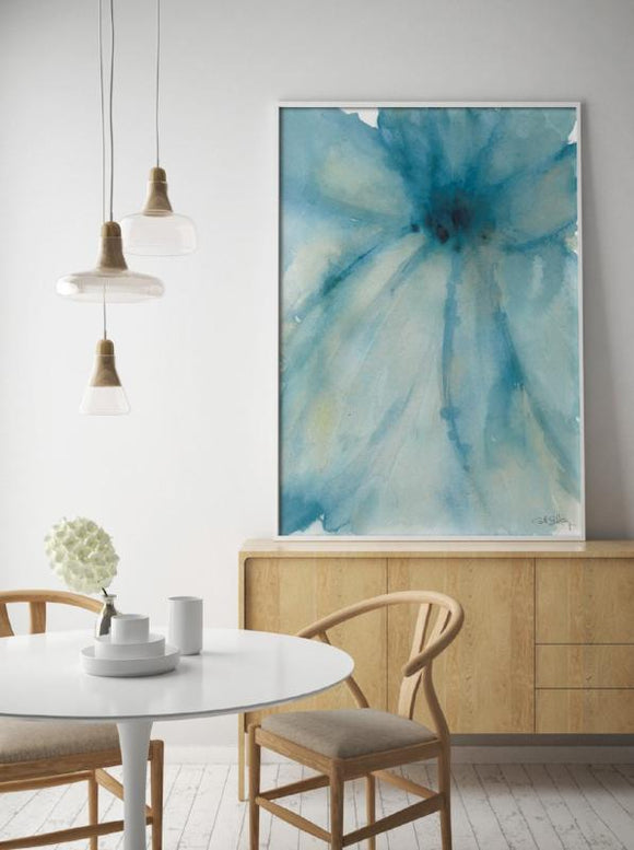 Cuadro almost flowers en ambiente